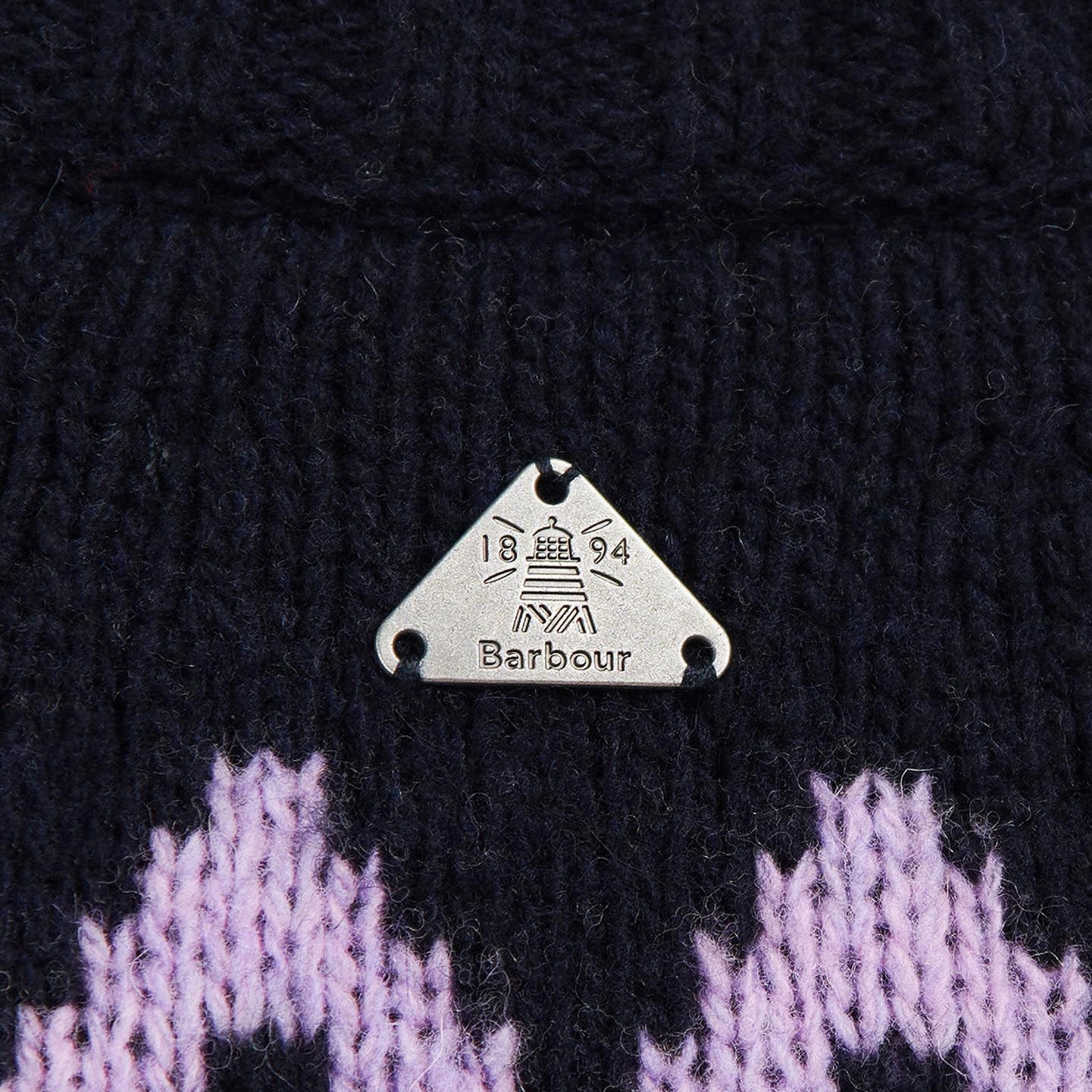 Barbour Womens Midhurst Knit Navy Instant Savings Deal Dont Miss Out
