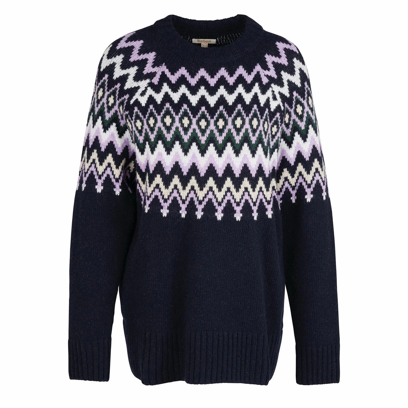 Barbour Womens Midhurst Knit Navy Price Slash Today Flash Pick Today