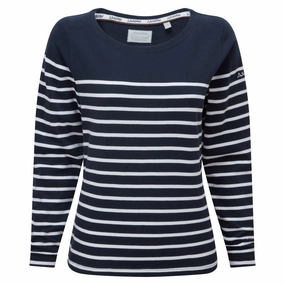 Flash Sale Alert Save More Now Schoffel Beauport Ladies Top - Navy Stripe