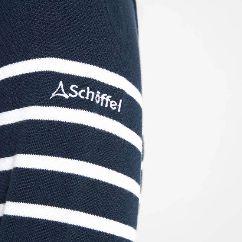 Limited Time Discount Exclusive Savings Event Schoffel Beauport Ladies Top - Navy Stripe