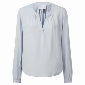 Schoffel Chloe Ladies Blouse - Ice Grey Instant Discount Hot Pick of the Day
