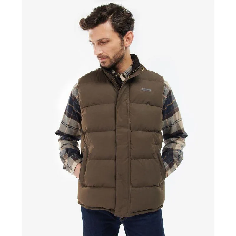 Todays Hot Pick Barbour Fontwell Mens Quilted Gilet - Sandstone