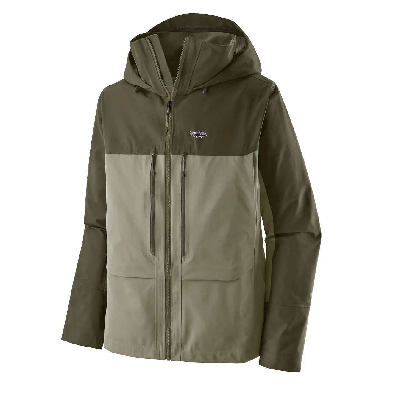 Clearance Sale Now Big Clearance Event Patagonia Swiftcurrent Wading Jacket River Rock Green