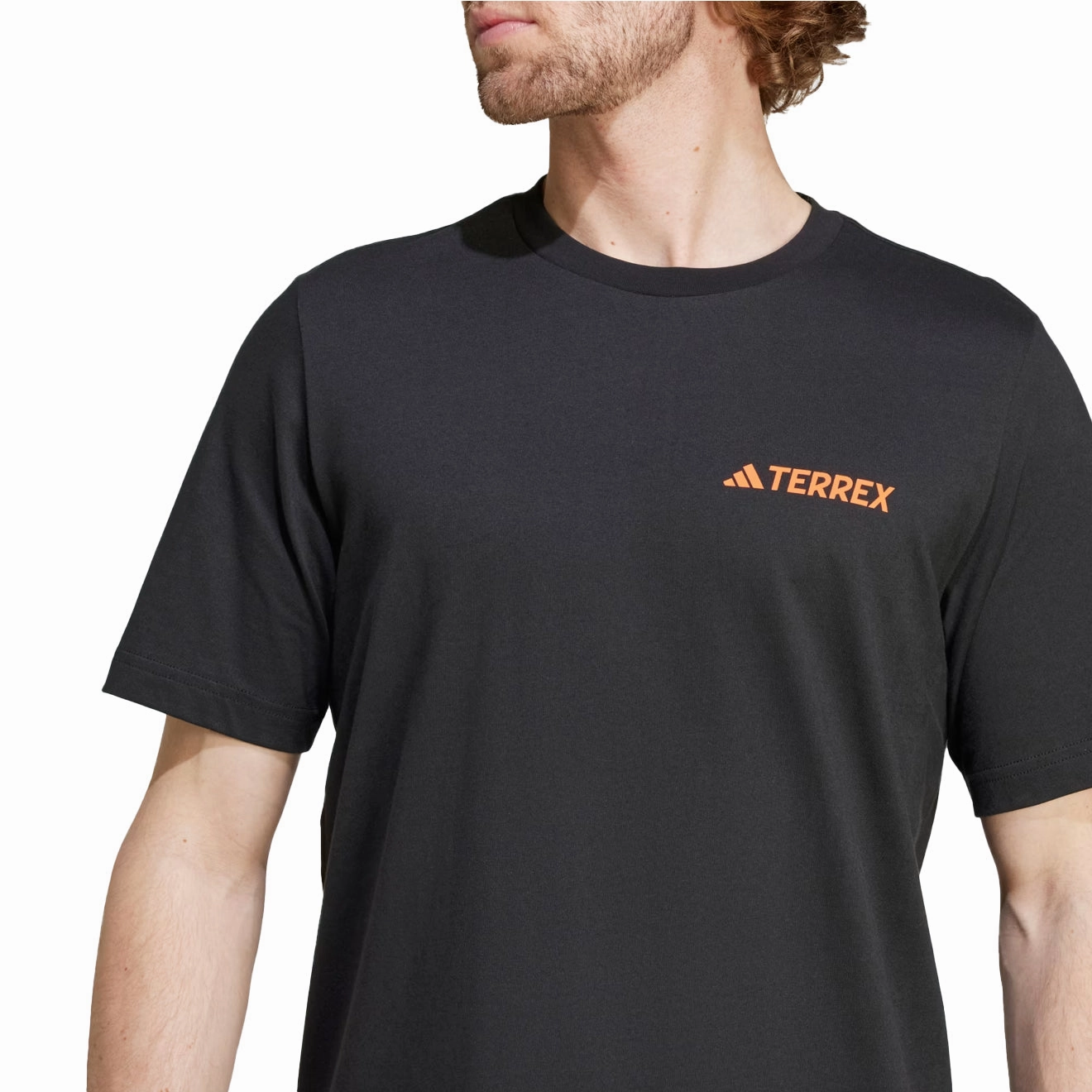 Adidas Terrex Mountain Graphic T-Shirt Black Weekend Flash Offer