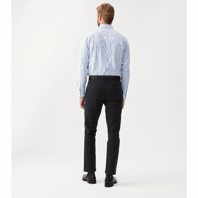 Grab the Deal Now R.M.Williams Collins Mens Shirt - Pale Blue/White/Navy