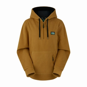 Ridgeline Ballistic Ladies Fleece Hoodie - Ochre Hot Deals Today