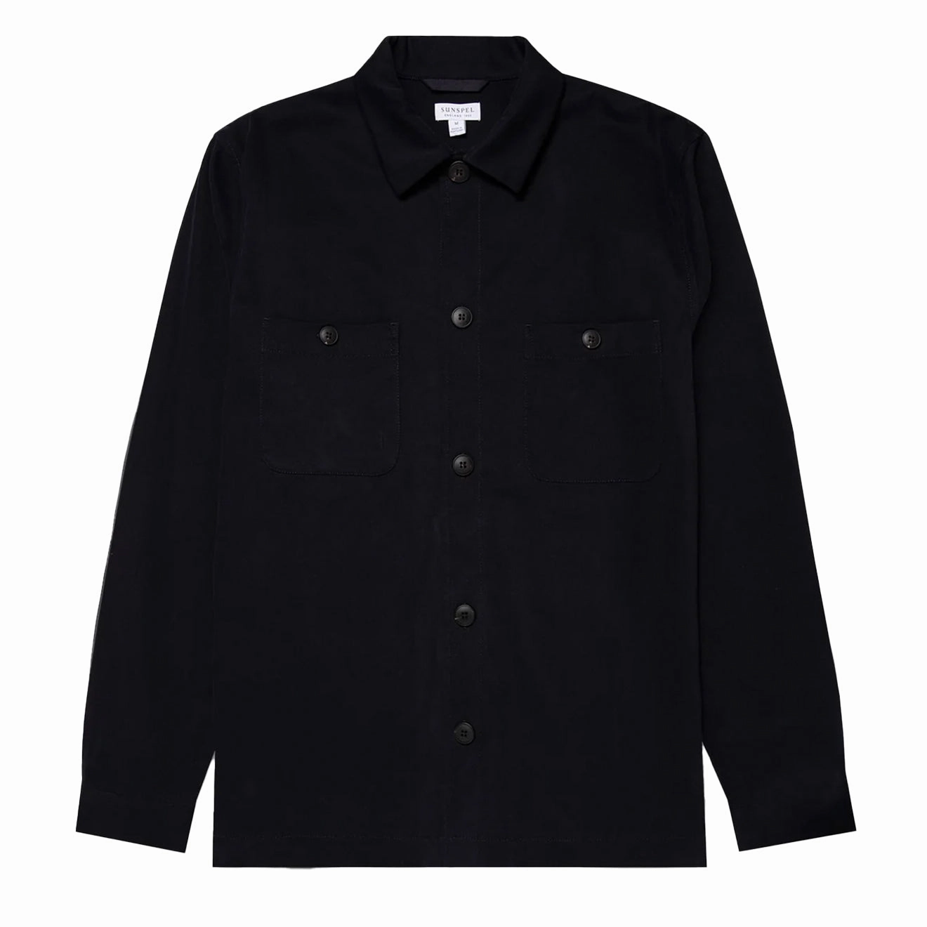 Sunspel Brushed Cotton Overshirt Navy Special Offer Inside Todays Hot Pick