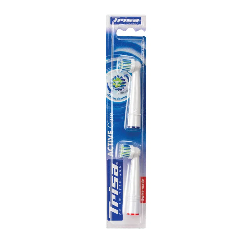 Trisa Electric Toothbrush, Active Care Battery, White