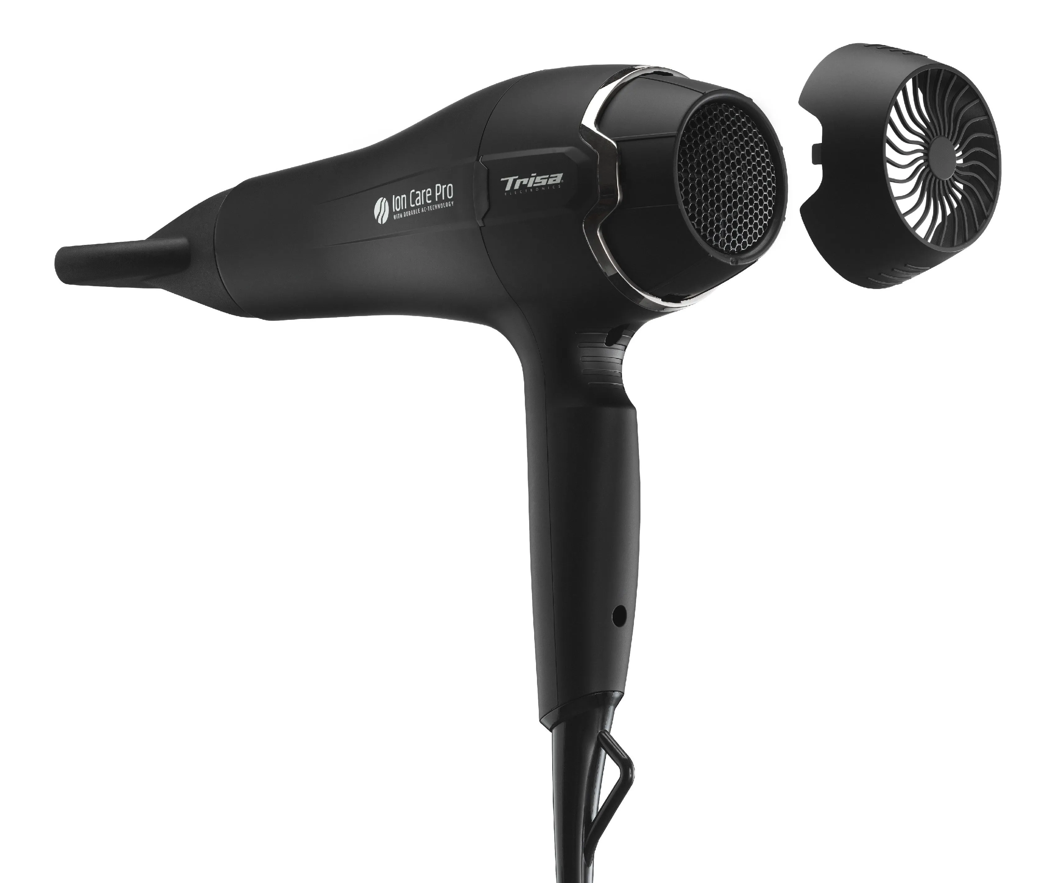 Trisa Hair Dryer Ion Care Pro, 2400Watts, Black