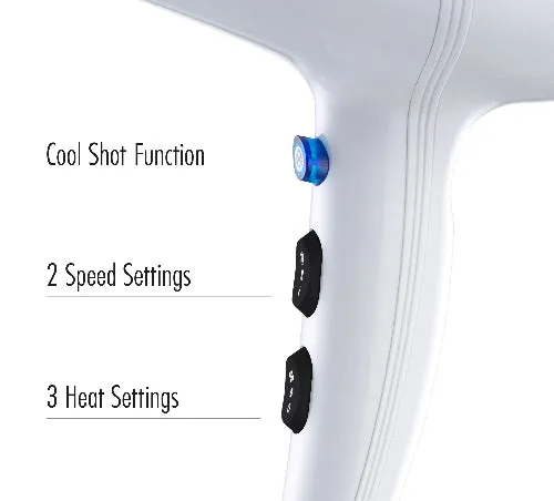 Trisa Hair Dryer Silk Care, 2200Watts, White