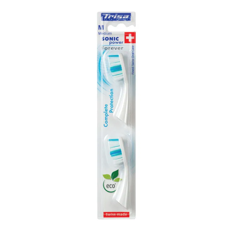 Trisa Toothbrush Sonic Power Battery, Complete Protection, White