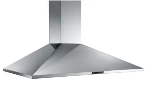 Turboair Built in Hood, 3Speeds Double Fan, 90 Cm, Stainless Steel