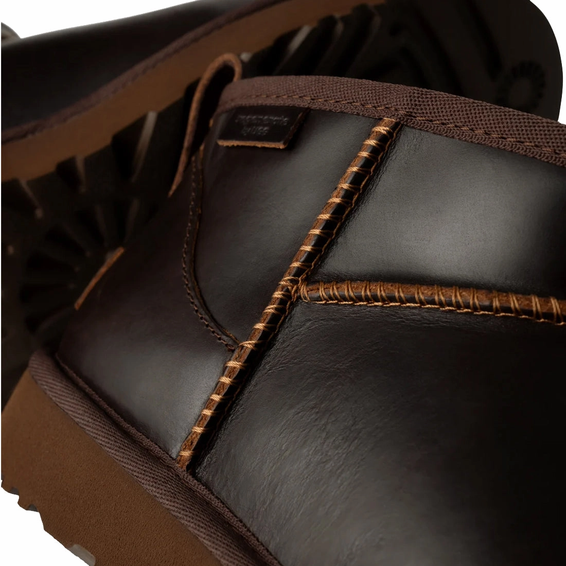 Ugg Womens Classic Ultra Mini Leather Regen Boot Ironwood Hot Offer Event