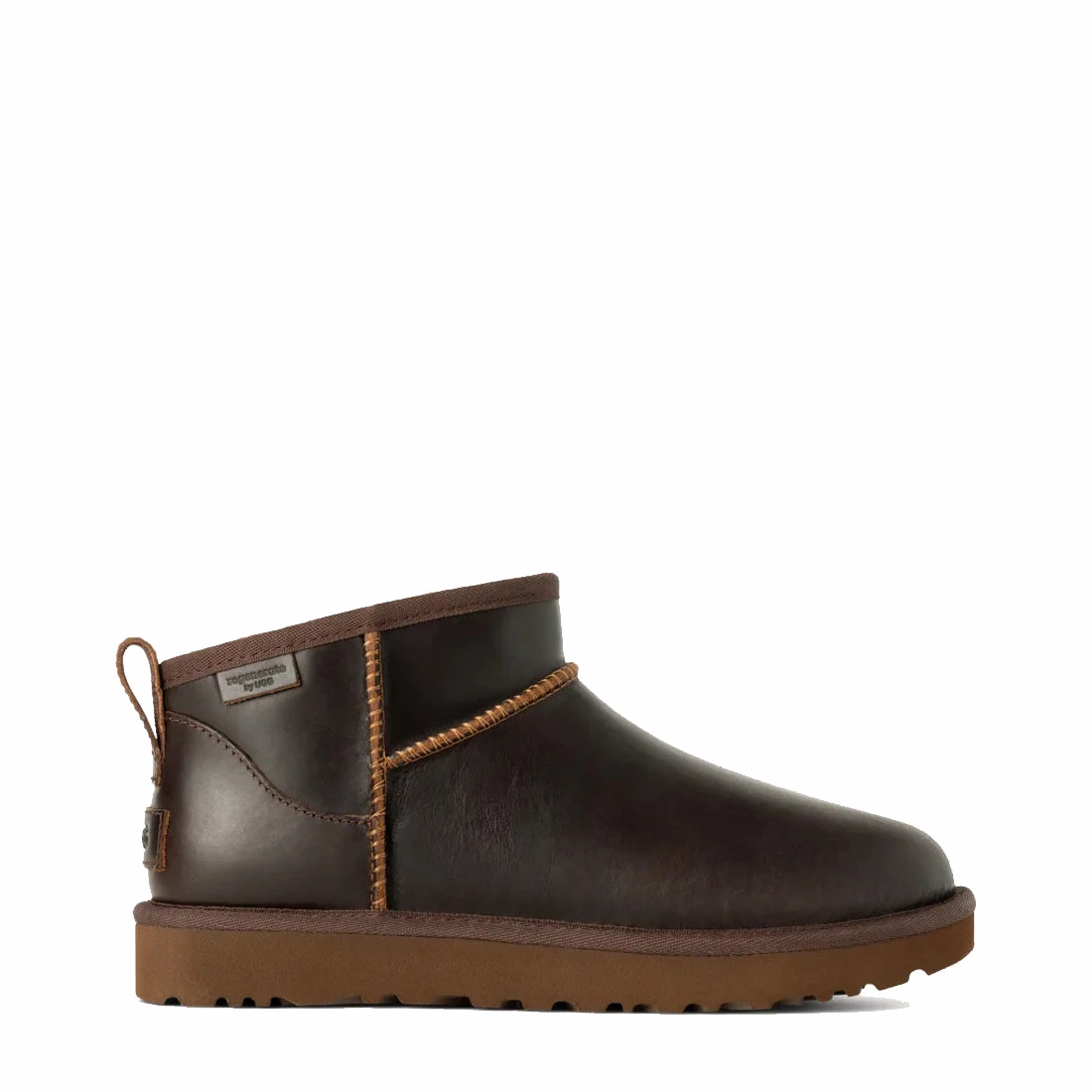 Hot Pick of the Day Big Clearance Event Ugg Womens Classic Ultra Mini Leather Regen Boot Ironwood