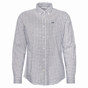 Barbour Banner Mens Tailored Fit Shirt  - Chambray Hot Pick Deal Steal Todays Offer