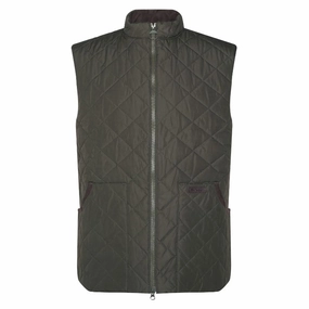 Special Surprise Sale Daily Clearance Deal Barbour Chesterwood Mens Gilet - Forest
