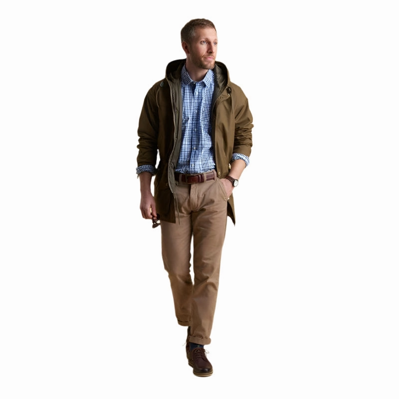 Todays Best Deal Barbour Holker Regular Fit Mens Shirt - Blue