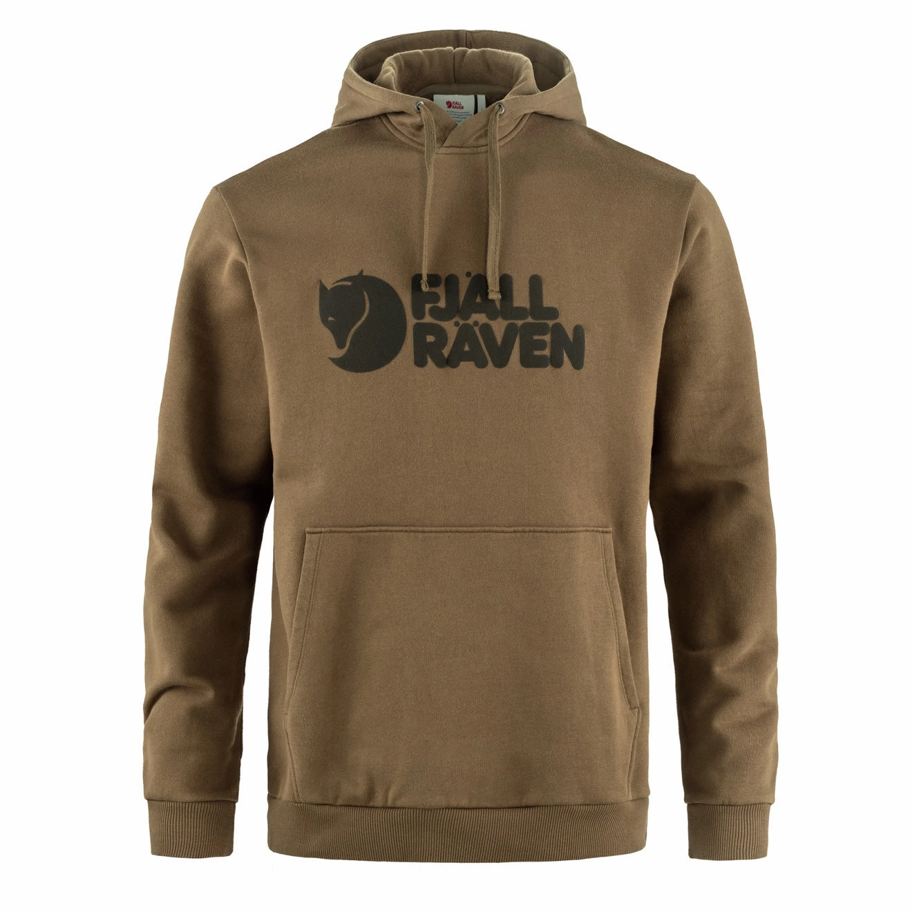 Fjallraven Logo Hoodie Wood Brown Hot Offer Frenzy Special Deals Online