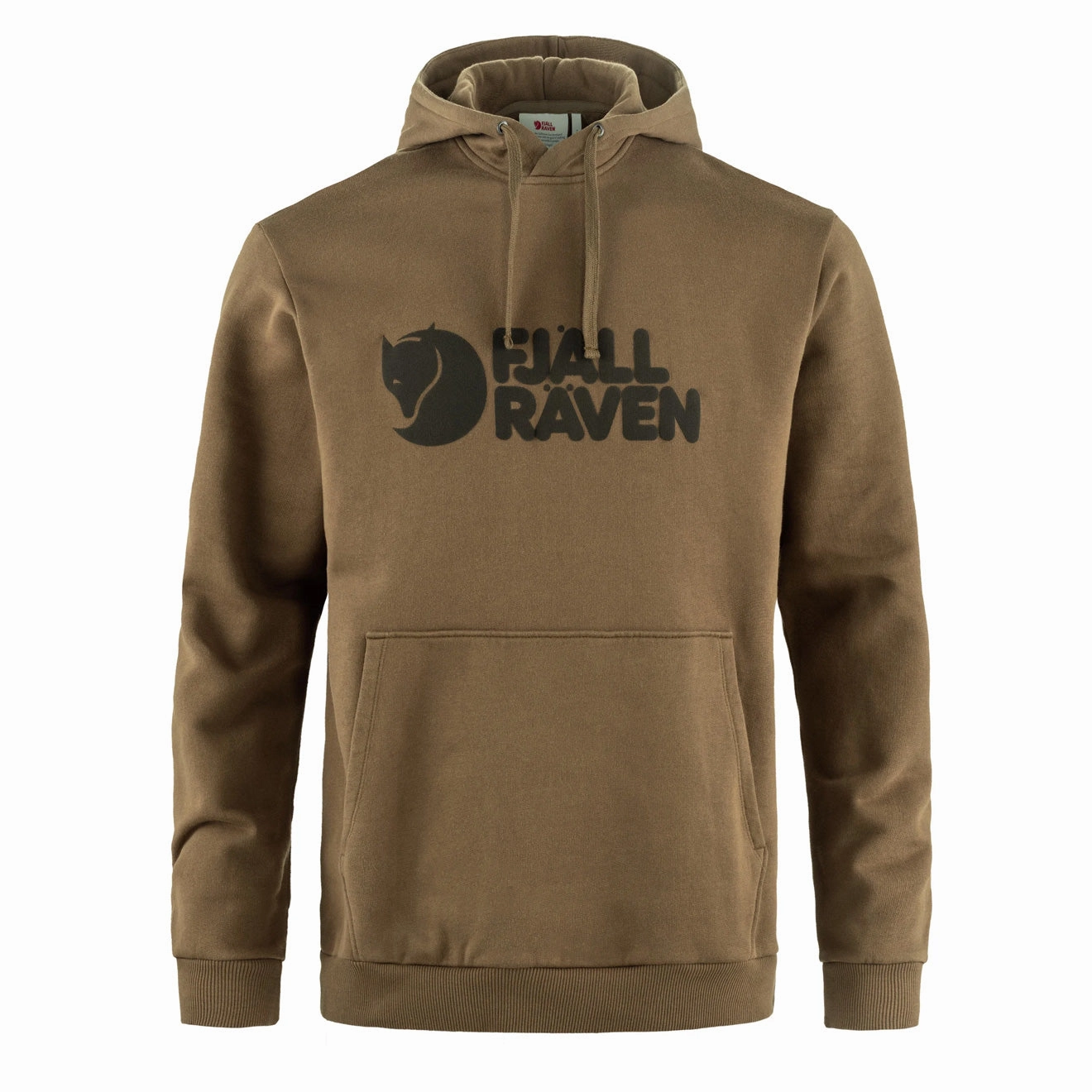 Gift Sale Event Today Only Special Fjallraven Logo Hoodie Wood Brown