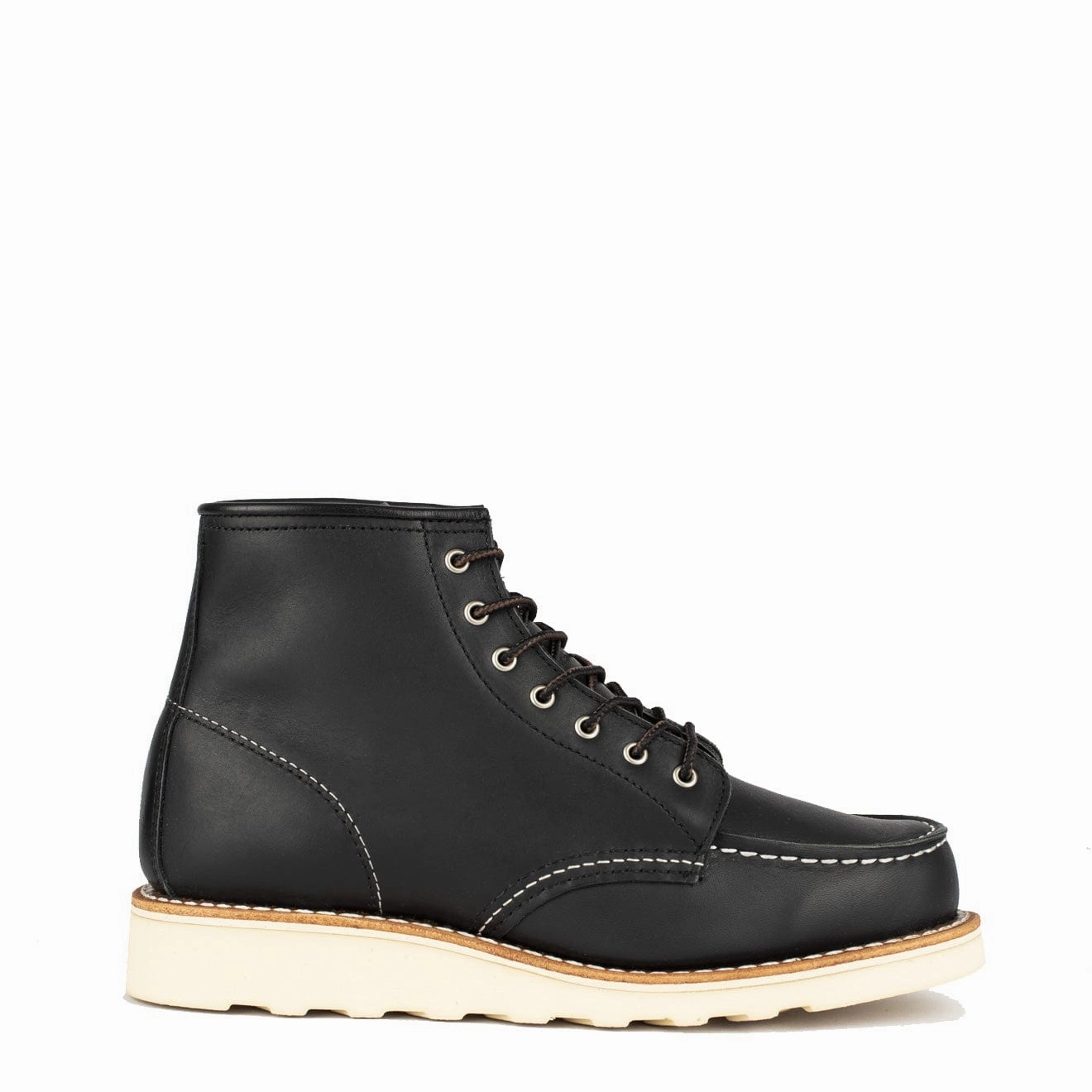 Red Wing Womens 6-Inch Moc Toe Boot Black Boundary Dont Miss Out Price Drop Frenzy
