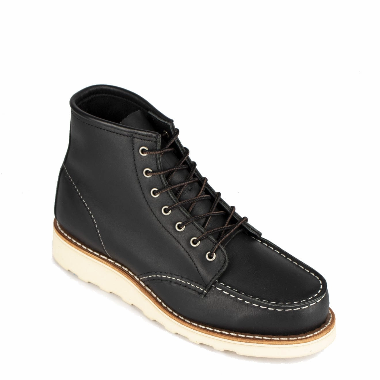 Clearance Sale Now Red Wing Womens 6-Inch Moc Toe Boot Black Boundary