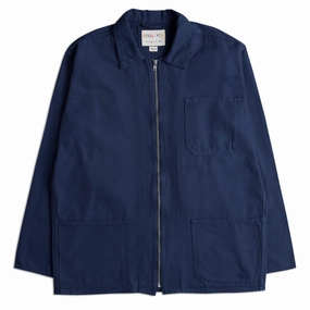 Uskees Zip Front Jacket Midnight Blue Sweet Deal Today