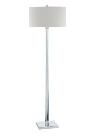 Vela Chrome Floor Lamp