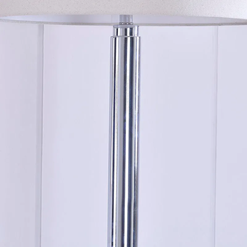 Vela Chrome Floor Lamp