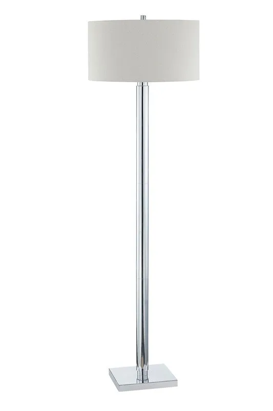 Vela Chrome Floor Lamp