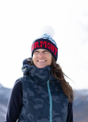 Vermont Cuffed Faux Fur Pom Beanie GiftWorthy Sale Daily Deal Frenzy