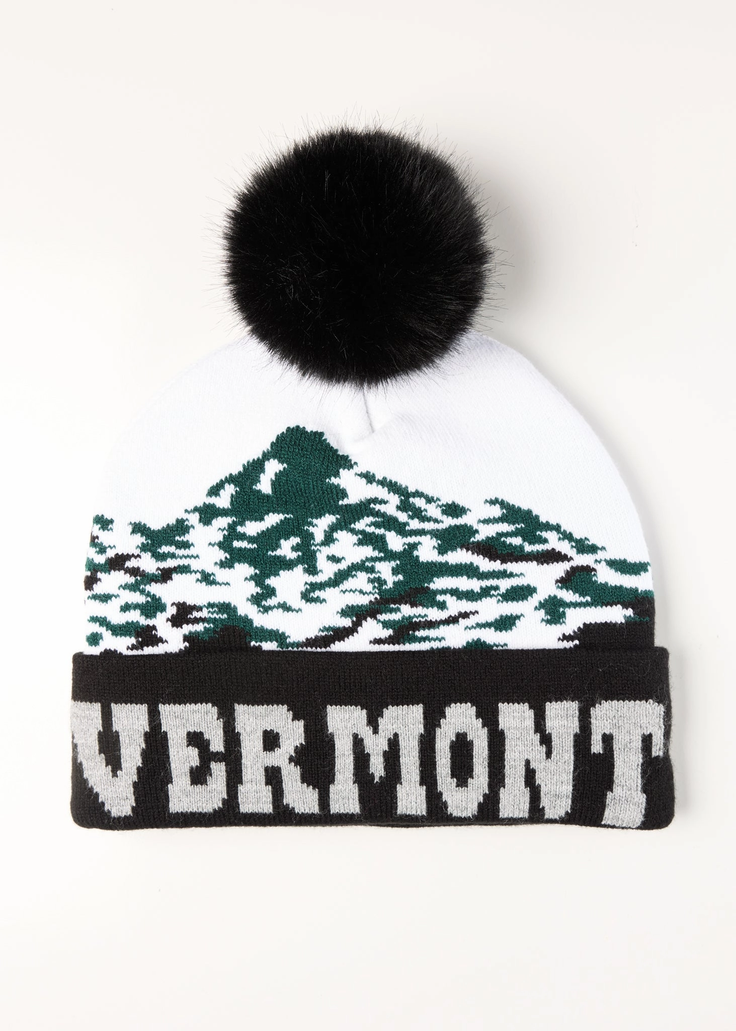 Gift Sale Event Grab Your Deal Today Vermont Cuffed Faux Fur Pom Beanie