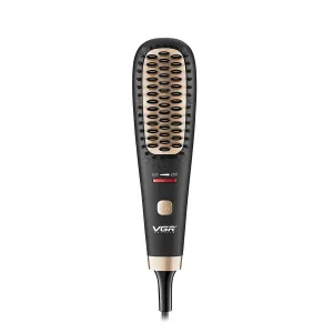 Vgr Ionic Hair Straightener Brush With 5 Settings Ceramic Heating