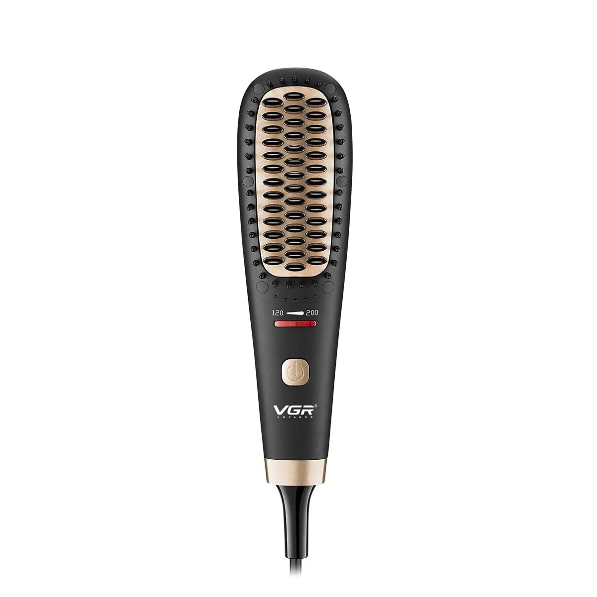 Vgr Ionic Hair Straightener Brush With 5 Settings Ceramic Heating
