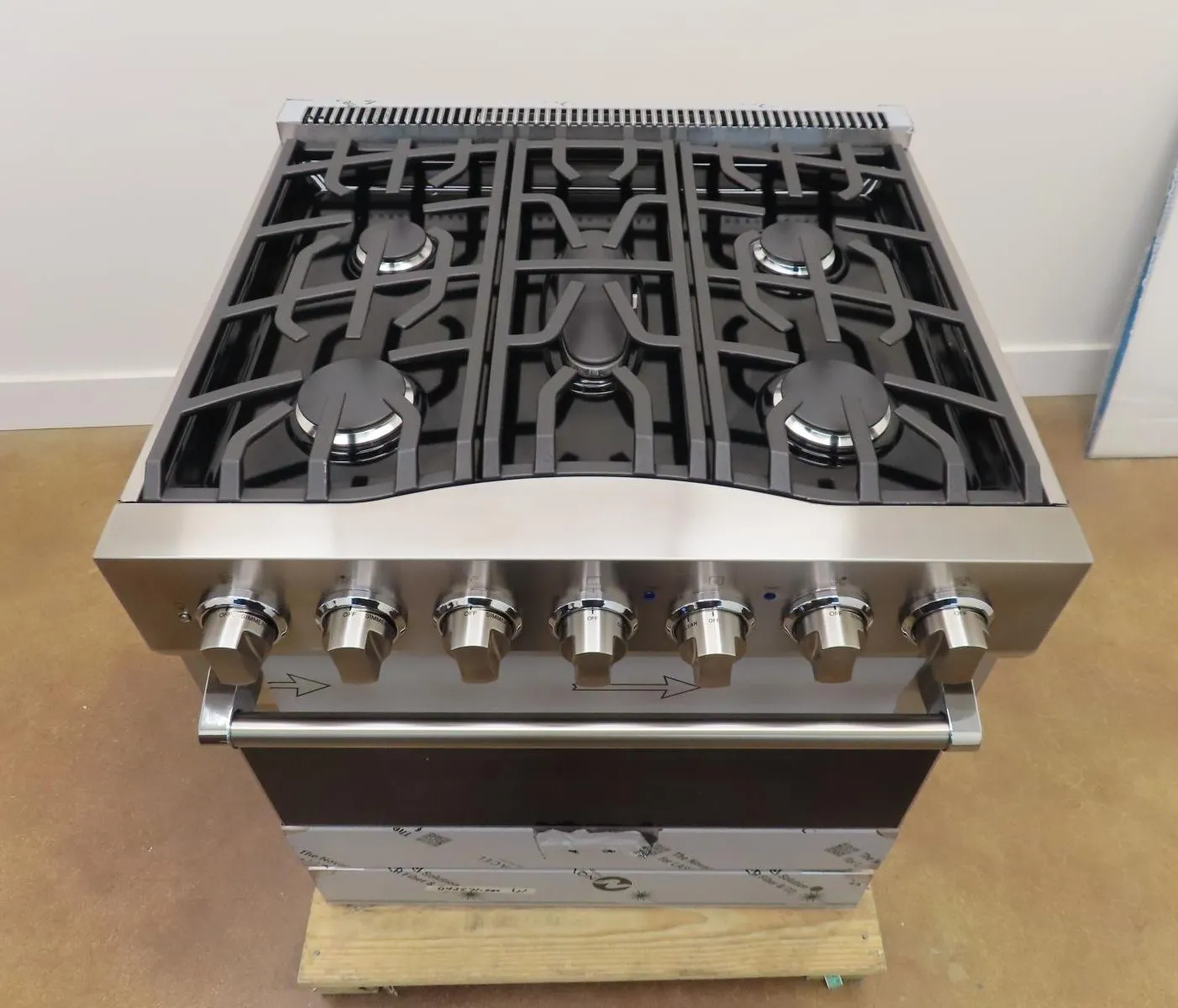 Viking 3 Series RVGR33025BSS 30" 5 Burners Freestanding Gas Range 2024 Model