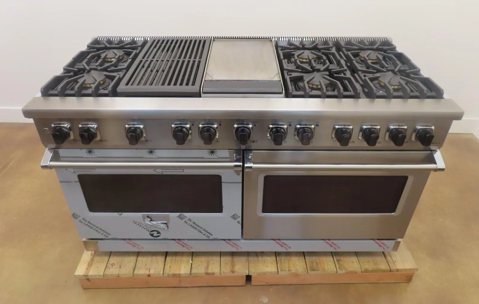 Viking 5 Series VDR5606GQSS 60" Stainless Professional Dual Fuel Range 2022Model