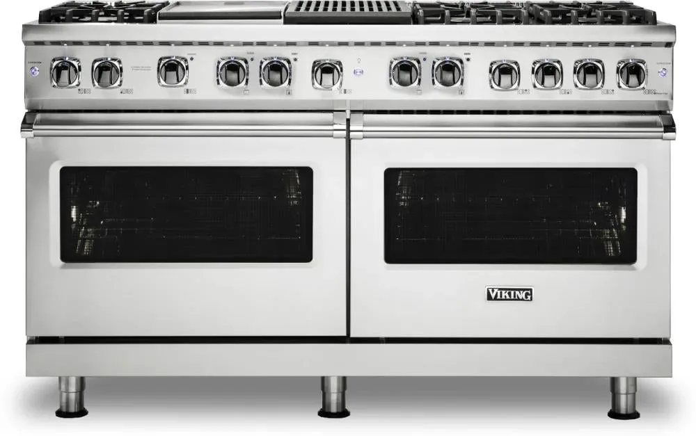 Viking 5 Series VDR5606GQSS 60" Stainless Professional Dual Fuel Range 2022Model