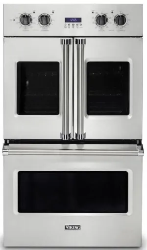 Viking Professional 7 '22 30" 9.4 Cu.Ft SS Double French-Door Oven VDOF7301SS