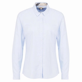 Big Sale Today Flash Sale Now Barbour Derwent Ladies Shirt - Pale Blue/Indigo Tartan
