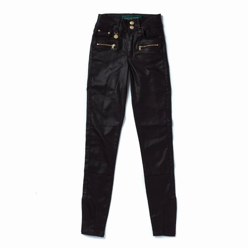 Shop Todays Picks Holland Cooper Ladies Coated Jodhpur Jean - Black