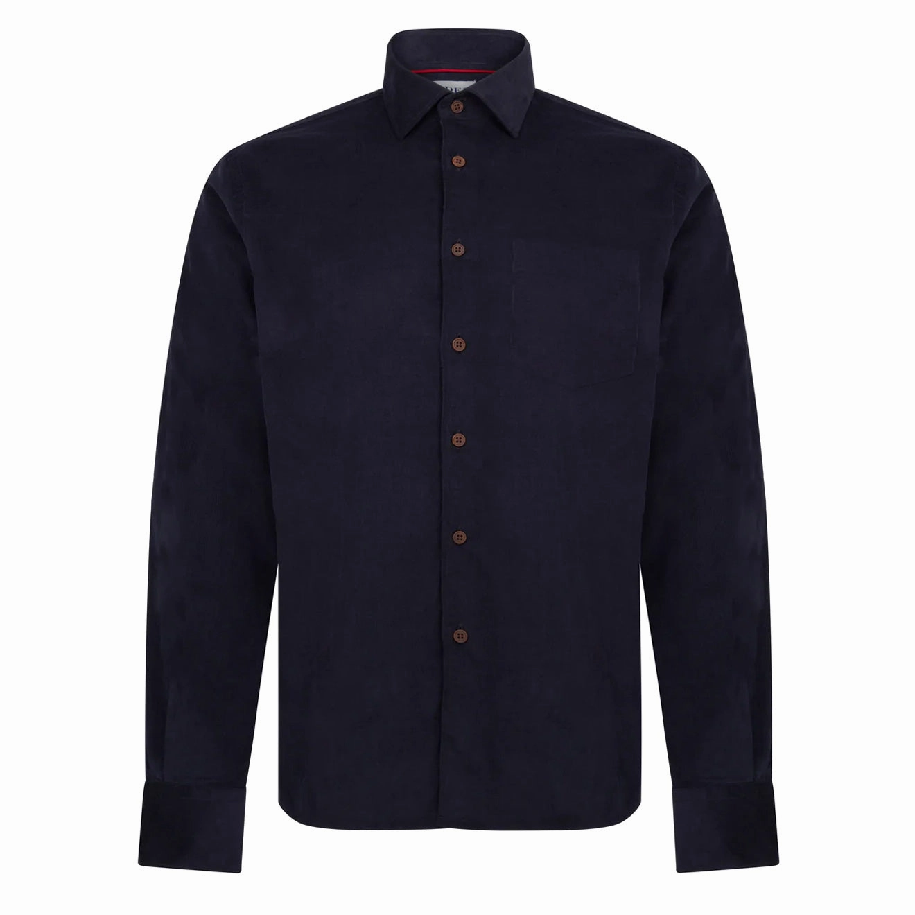 Flash Deal Alert James Purdey Mount Fit Needle Cord Shirt Navy