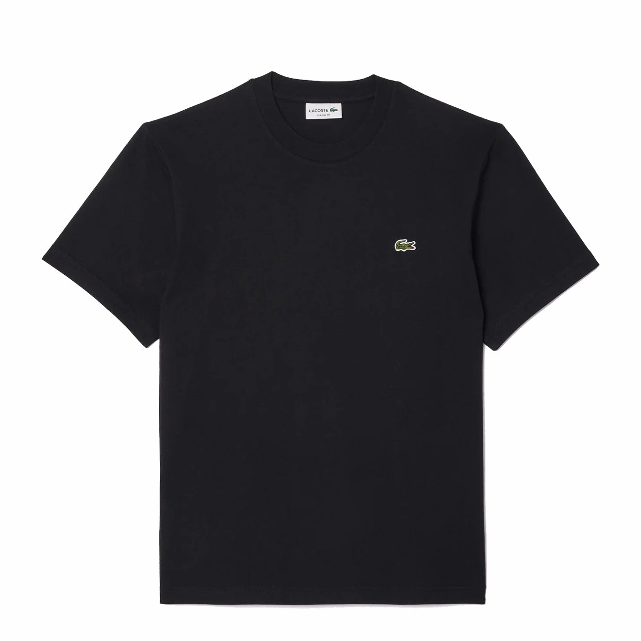Todays Trending Deals Trending Savings Now Lacoste Classic Fit Cotton Jersey T-Shirt Black