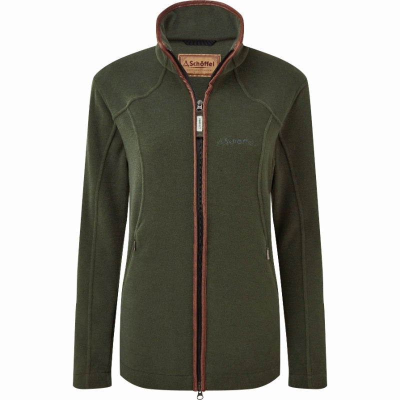 Schoffel Burley Ladies Fleece Jacket - Forest Daily Special Offer Grab It Fast