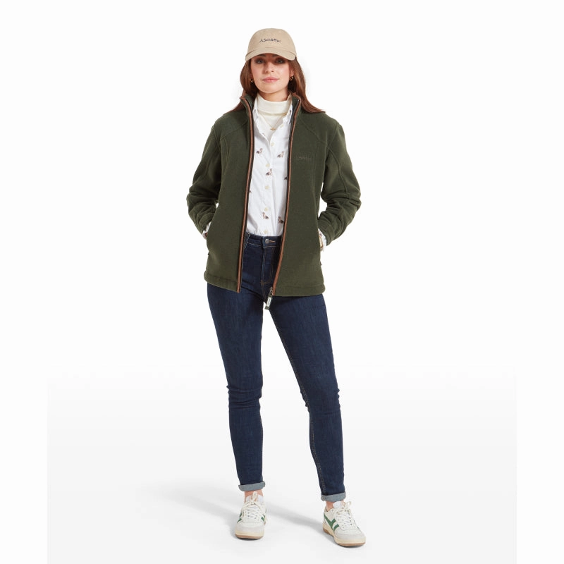 Hot Pick Sale Schoffel Burley Ladies Fleece Jacket - Forest