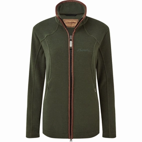 Schoffel Burley Ladies Fleece Jacket - Forest Daily Special Offer Grab It Fast
