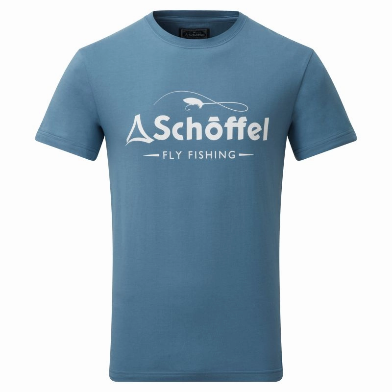 Big Clearance Event Limited Stock Hot Deal Schoffel Tyne Mens T-Shirt - River Blue