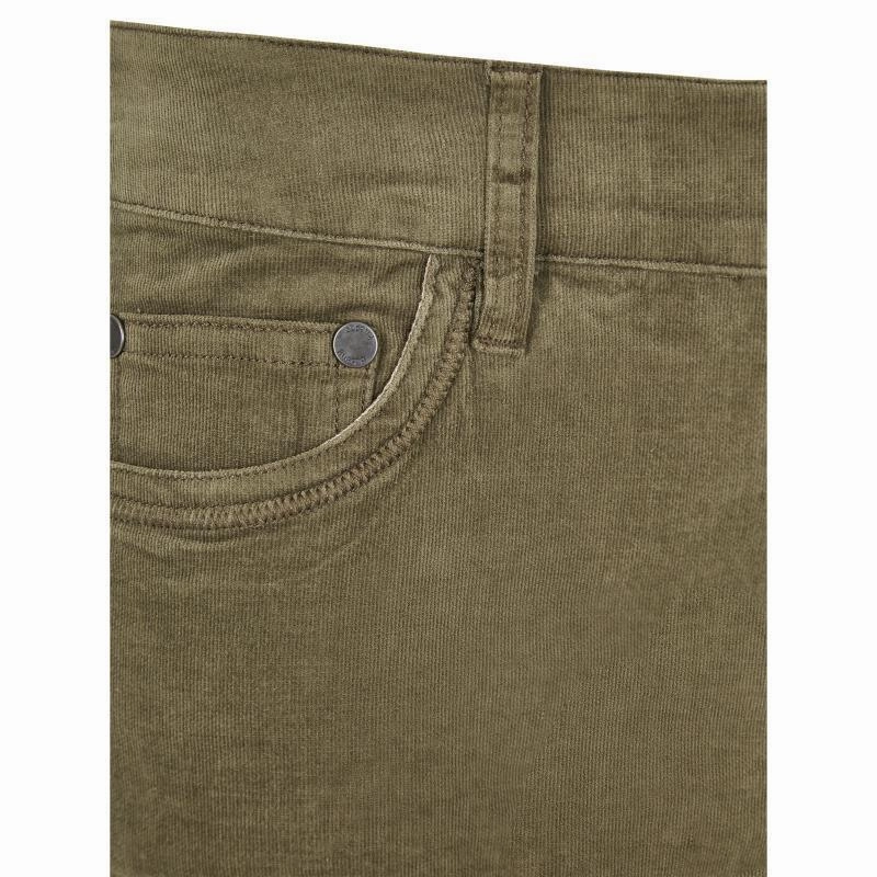 Special Surprise Sale Dubarry Honeysuckle Ladies Stretch Pincord Jeans - Dusky Green