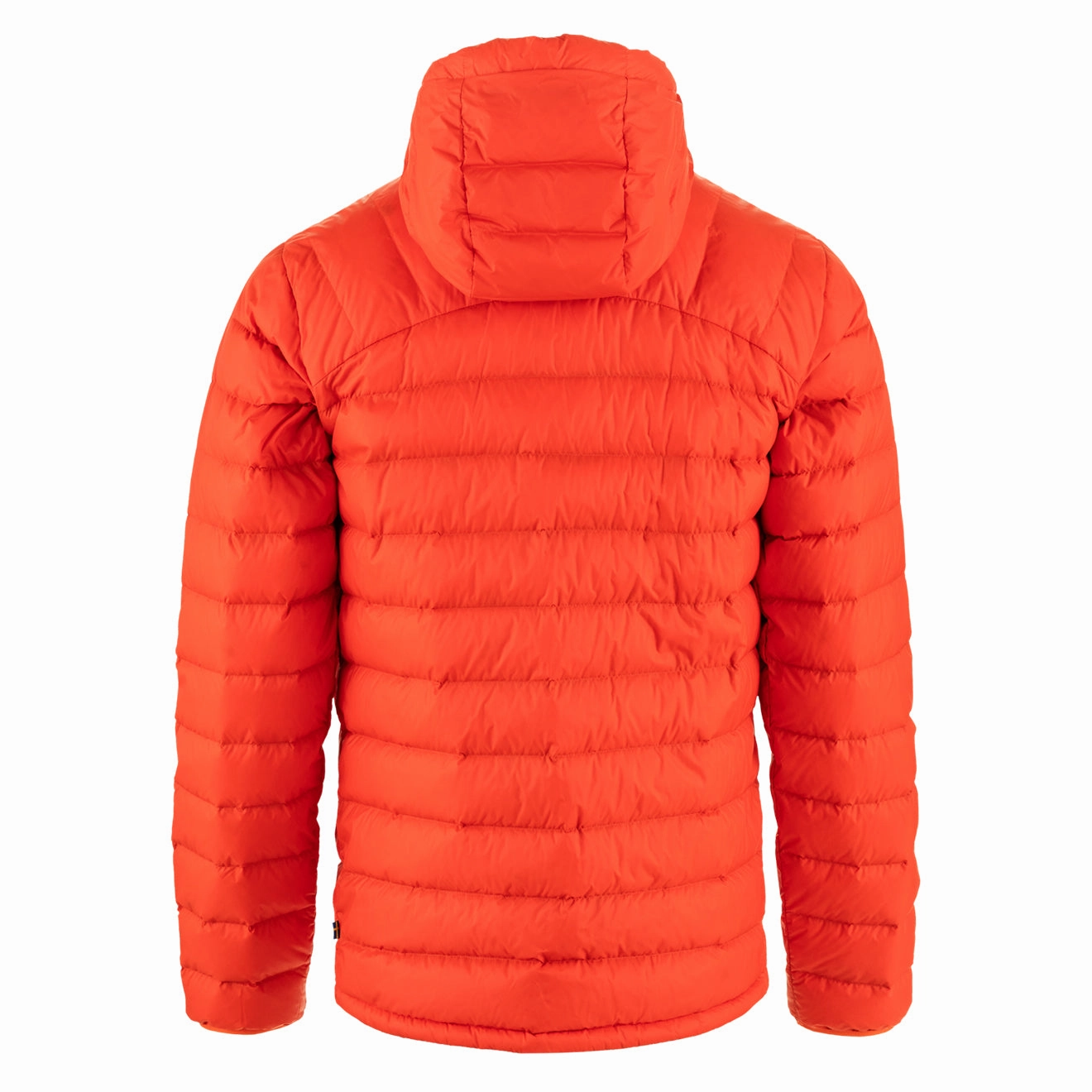 Fjallraven Expedition Pack Down Hoodie Flame Orange / Un Blue MustShop Sale Flash Deal Today