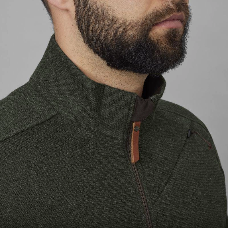 Clearance Event Harkila Metso Mens Breathable Full Zip - Willow Green