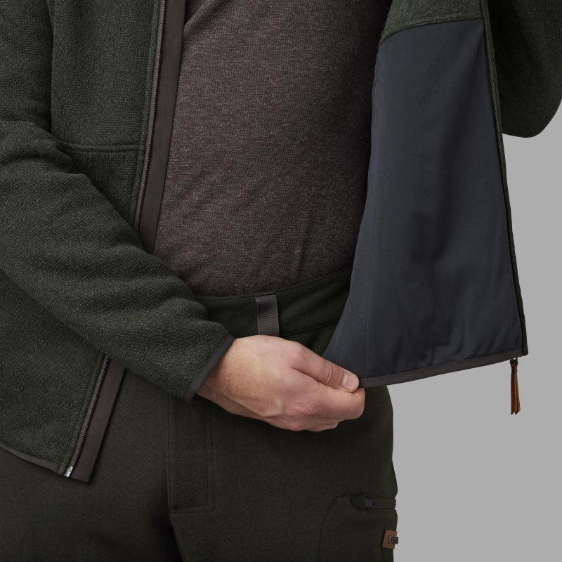 Shop the Best Deals Harkila Metso Mens Breathable Full Zip - Willow Green