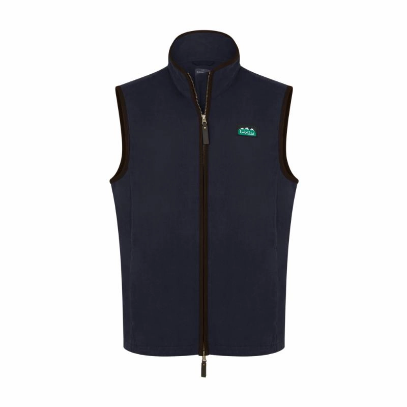 Ridgeline Monarch Mens Knitted Gilet - Navy Exclusive Deal Inside